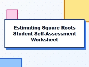 Error Analysis in Estimating Square Roots Worksheet
